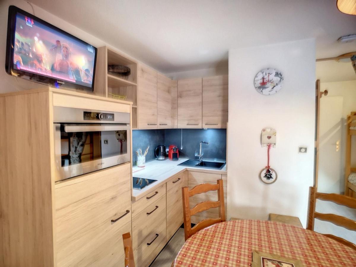 圣马丁德贝尔维尔Les Menuires: 2 Pieces, 4 Pers, Pied Des Pistes, Parking Gratuit - Fr-1-178-100公寓 外观 照片