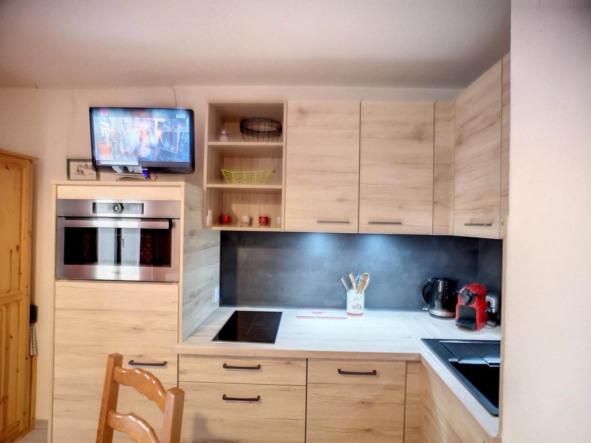 圣马丁德贝尔维尔Les Menuires: 2 Pieces, 4 Pers, Pied Des Pistes, Parking Gratuit - Fr-1-178-100公寓 外观 照片